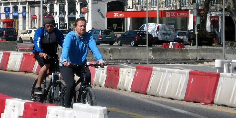 Fahrrad Lissabon Radweg